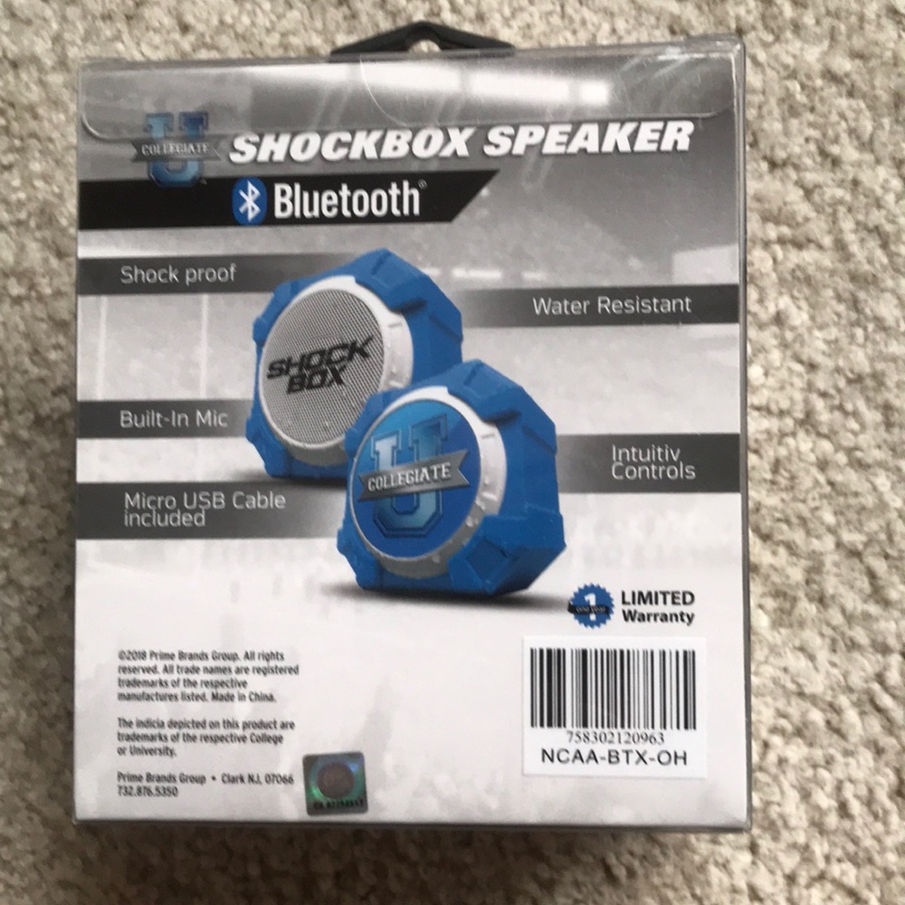 Ohio state Shock box wireless Bluetooth speaker - Picture 2 of 3